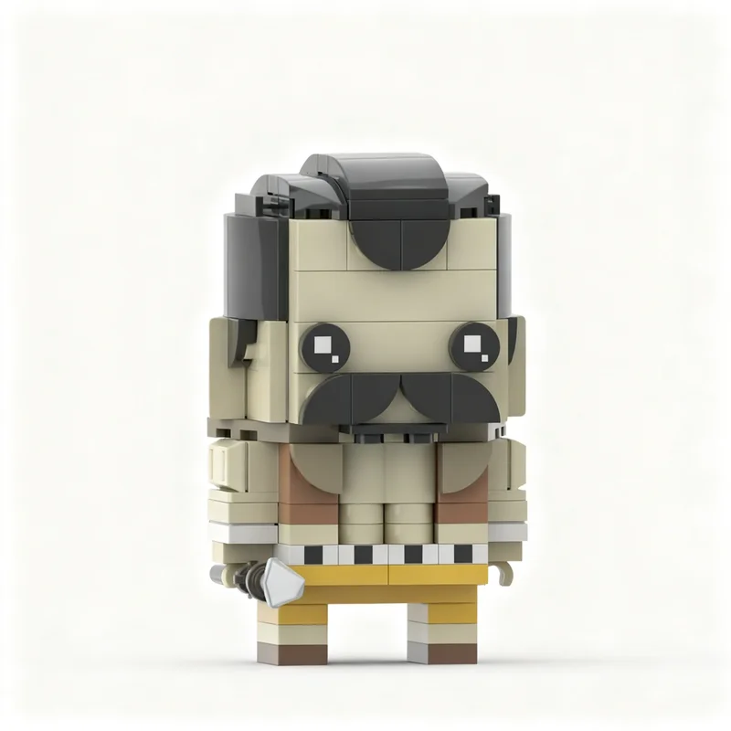 Набор строительных блоков MOC Brickheadz: Крэвен-Охотник (Паук), 165 деталей. Архитектурная модель. Подарки на фестиваль. Идеи для игрушек. Образовательный набор. (art.: 3920db6fbcb10) - 3920db6fbcb10