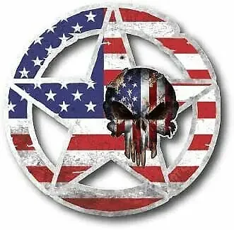 Автомобильные наклейки, армия, звезда, Череп, USMC, США, американский флаг, наклейка, наклейка на автомобиль, грузовик, окно, патриотические наклейки