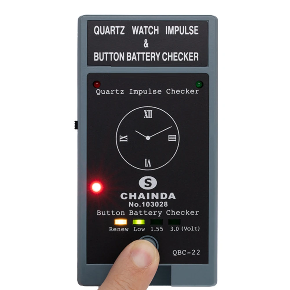 QBC-22 кварцевый импульсный тестер часового механизма часовая кнопка индикатор