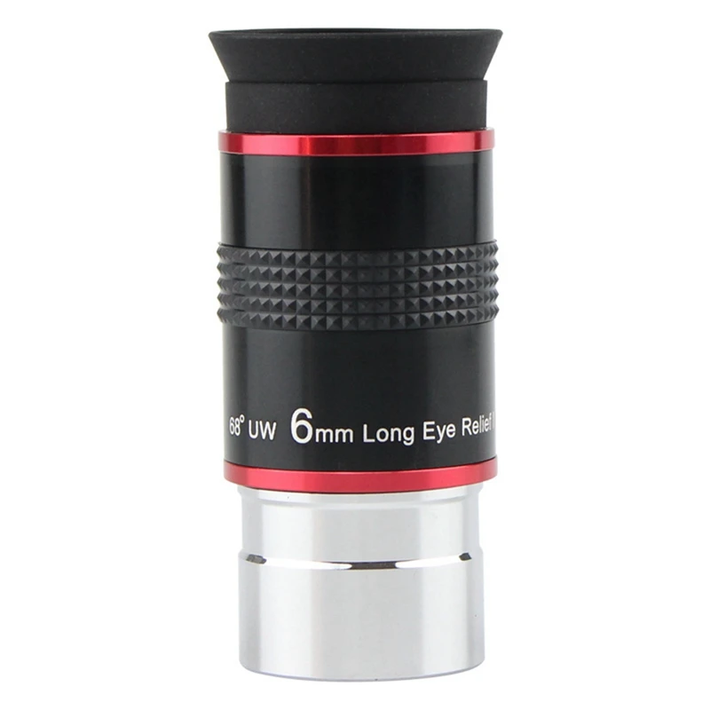 

Hot Professional Astronomical Telescope Eyepiece FMC 1.25Inch 68 Degree Ultra Wide Angle Eyepiece 6MM