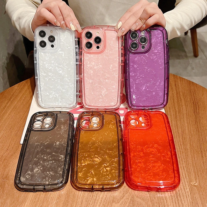 

For Honor X30 X9 X40 X8 60 50 Pro 60 50 SE X7 Cover Marble Stone Texture polychrome AirBag Shockproof Case