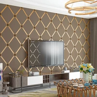 deerskin velvet wallpaper nordic geometric pattern lines modern minimalist vertical stripes living room tv background wallpaper