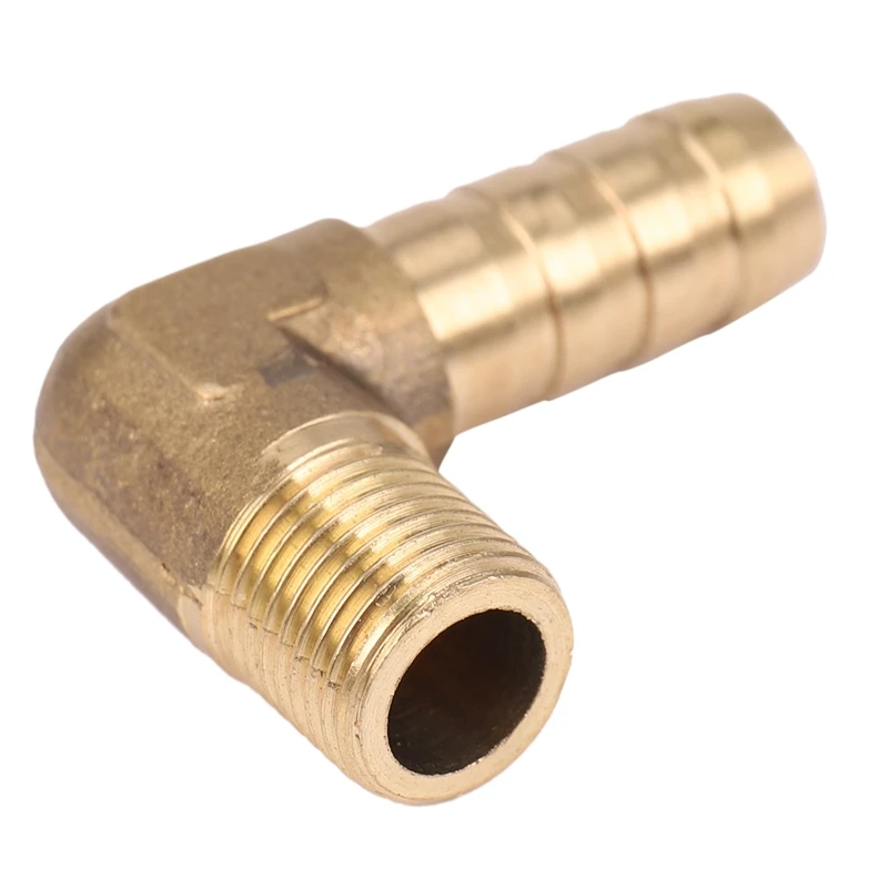 Шланг 8 мм x наружная резьба 3/8 дюйма латунный Соединитель с Колено 90 градусов |