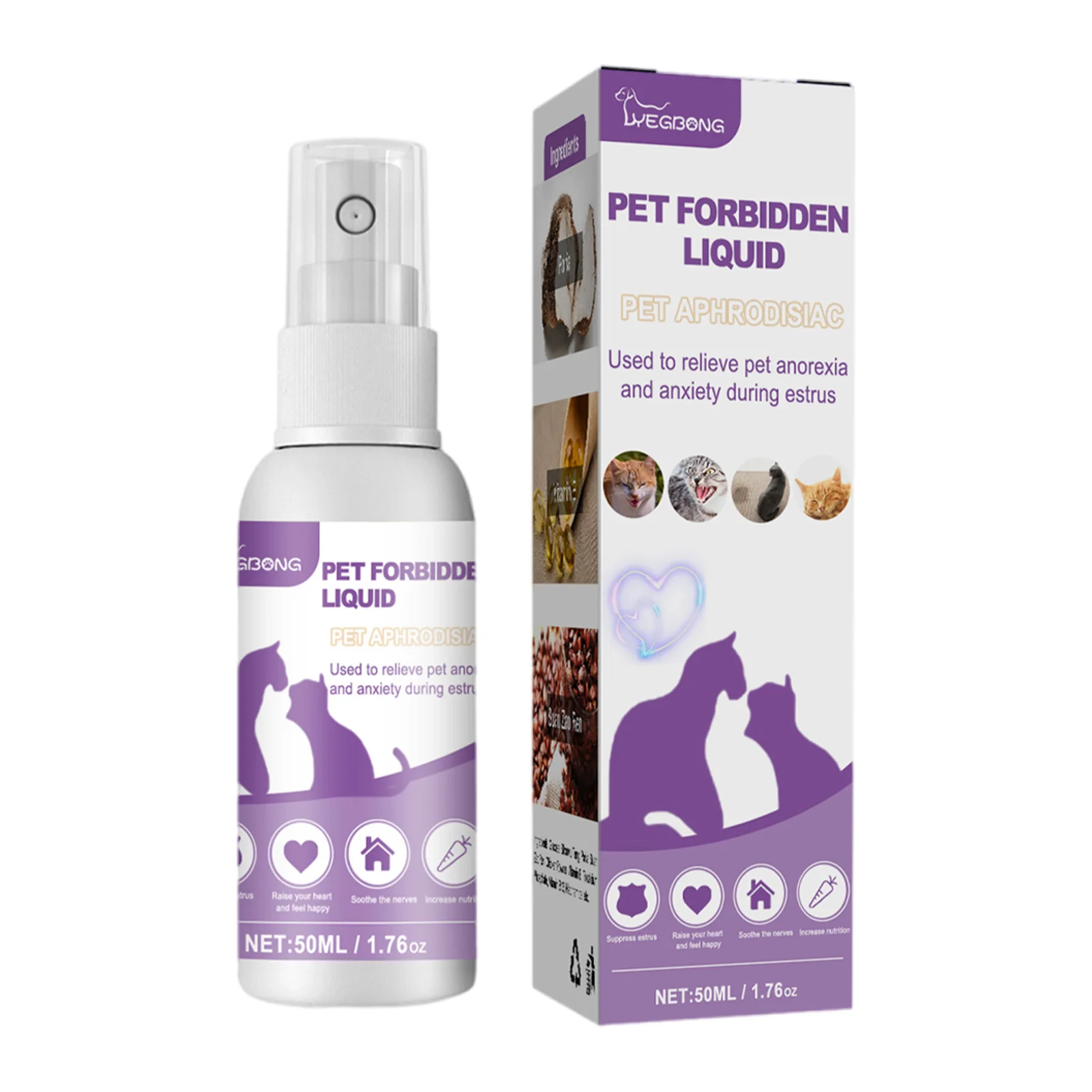 

Calming Spray For Cats Dog Calming Spray For Cats Pet Anti-anxiety Liquid Sprays Reduces Anxiety During Travel Thunder Vet