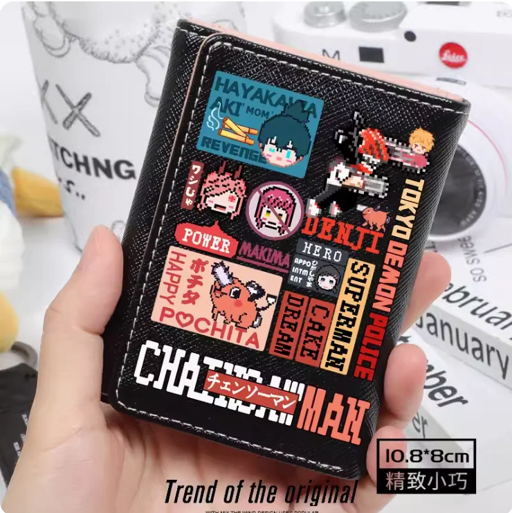 Модные кошельки аниме Hayakawa Aki Denji Power кошелек из искусственной кожи для карт монет
