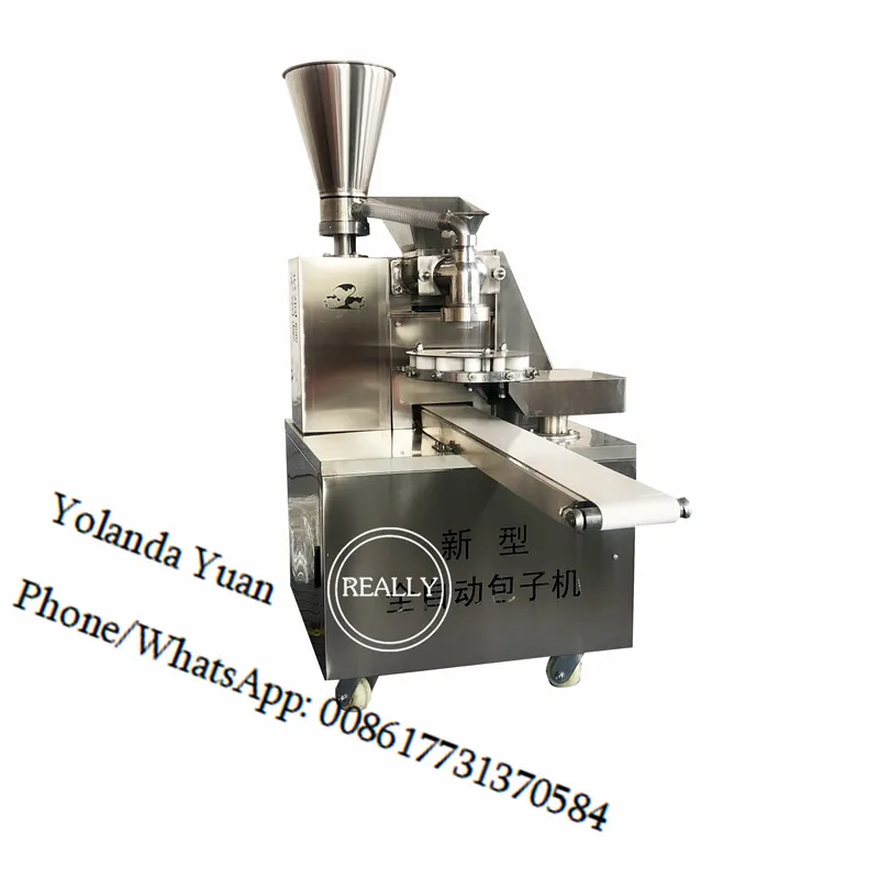 

Новый стиль, круглая форма в форме пирога, машина для наполнения тестом и мясом, автоматическая Паровая машина для набивки пучка, китайский производитель Baozi, формовщик
