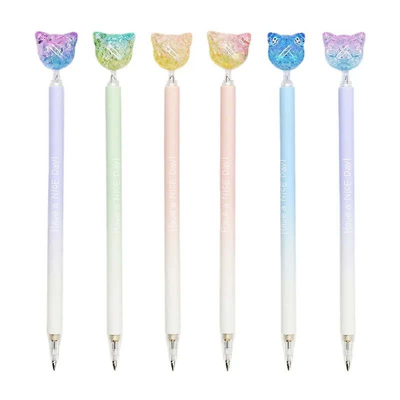 S Cute Automatic Pencils Portable Press Pens For School Korean Stationery Office Supplies
