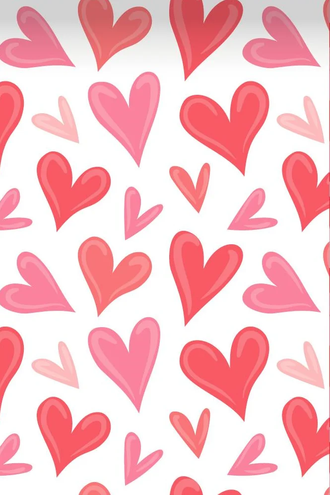 

Love Heart pattern Theme Printed Eco Faux Leather Sheets，Lovely Pink Vinyl Fabric for bows Decor DIY Crafts Sewing Accessories