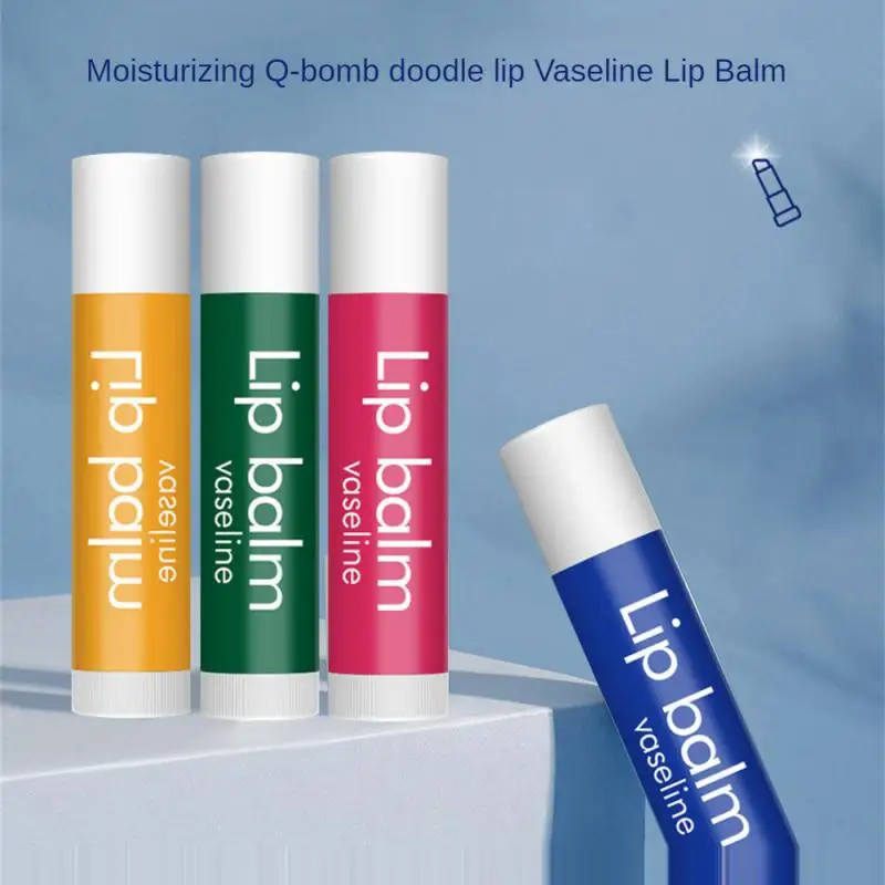 

Lip Balm Moisturizing Moisturizing And Hydrating Desalinating Lip Pattern Discoloration Lipstick Lipstick Base Colored Lipgloss