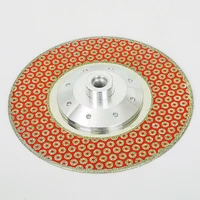 180mm Electroplated Diamond Saw Blade Galvanized Cutting Sheet M14 Grinding Disc For Polishing Marble Granite Ceramic Tile Stone