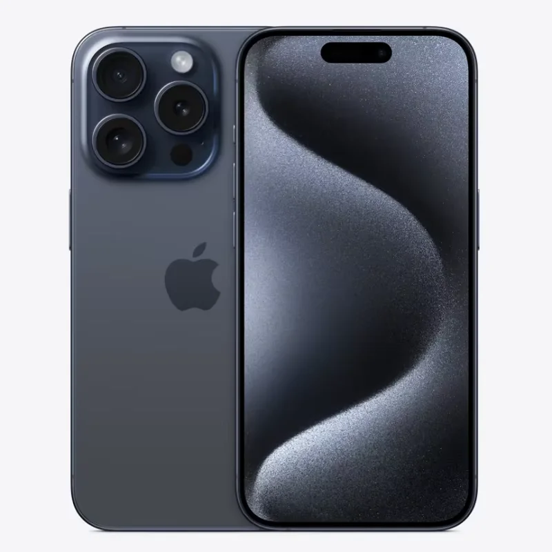 Фото Оригинальный телефон Iphone 15Pro 5G, 128/256 ГБ, 6,1-дюймовый Super Retina XDR-дисплей, процессор A17 Pro, двойная основная камера ESIM 4800 мегапикселей №3