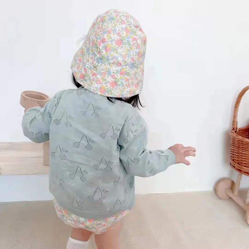 Предварительная продажа 2022 летняя одежда для девочек bp свитер с цветами пальто