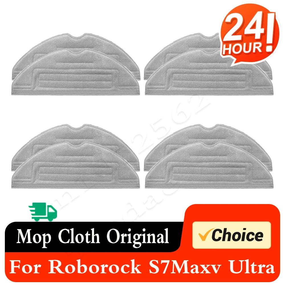 

Mop Cloth Spare For Roborock Accessories S7 S7+ S7 MaxV, S7 MaxV Plus T7S T7 plus T7S plus Mopping Cloth Vacuum Cleaner Parts