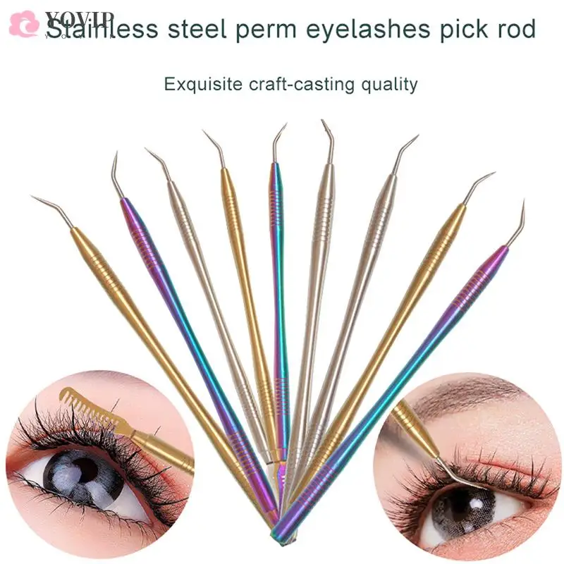 

1pcs Lash Lift Curler Kit Eyelash Perming Stick Stainless Steel Cosmetic Applicator Comb Makeup Tool Eyelash Extension Supplies