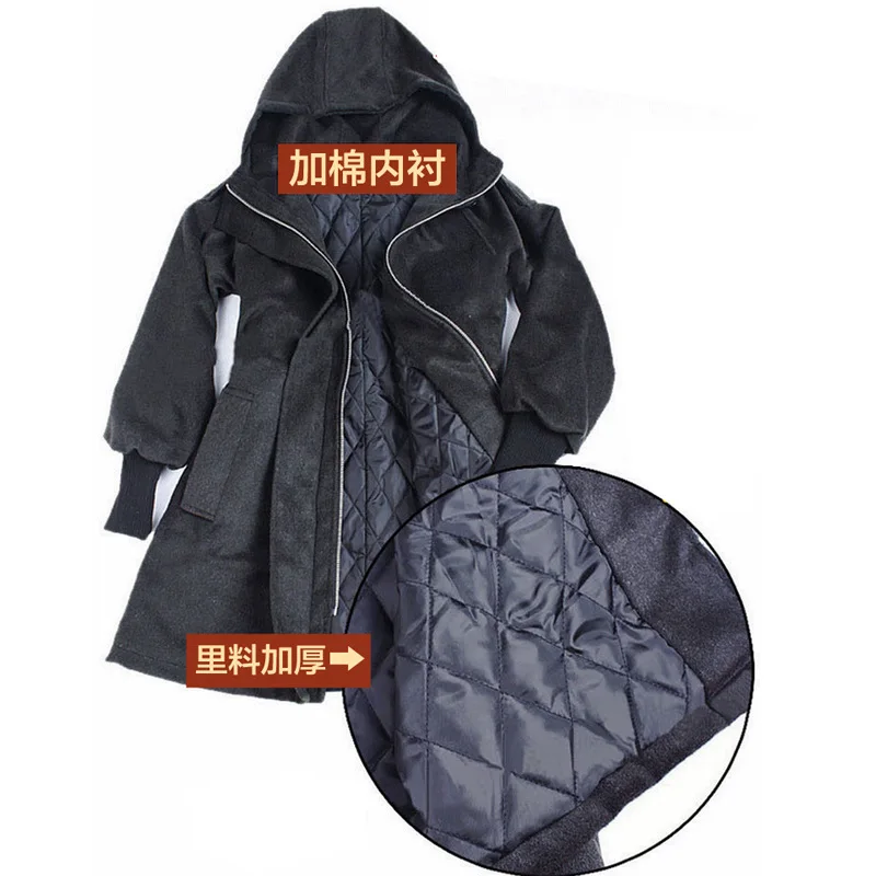 Winter Thickened Warm Fashion Hat Coat Tide