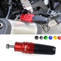 motorcycle cnc falling protector exhaust slider crash pad slider for honda cb500x cb 500f cb300r cb250r cb190r cb1000 cb1300