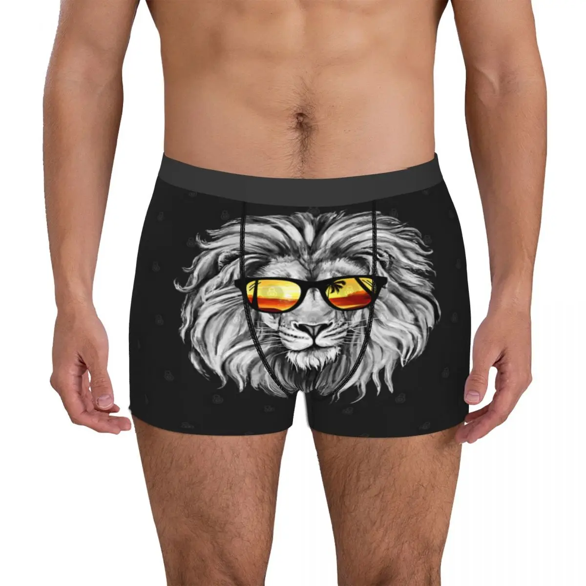 

Трусы-боксеры мужские с эластичным поясом, дышащие удобные, разные размеры, лето