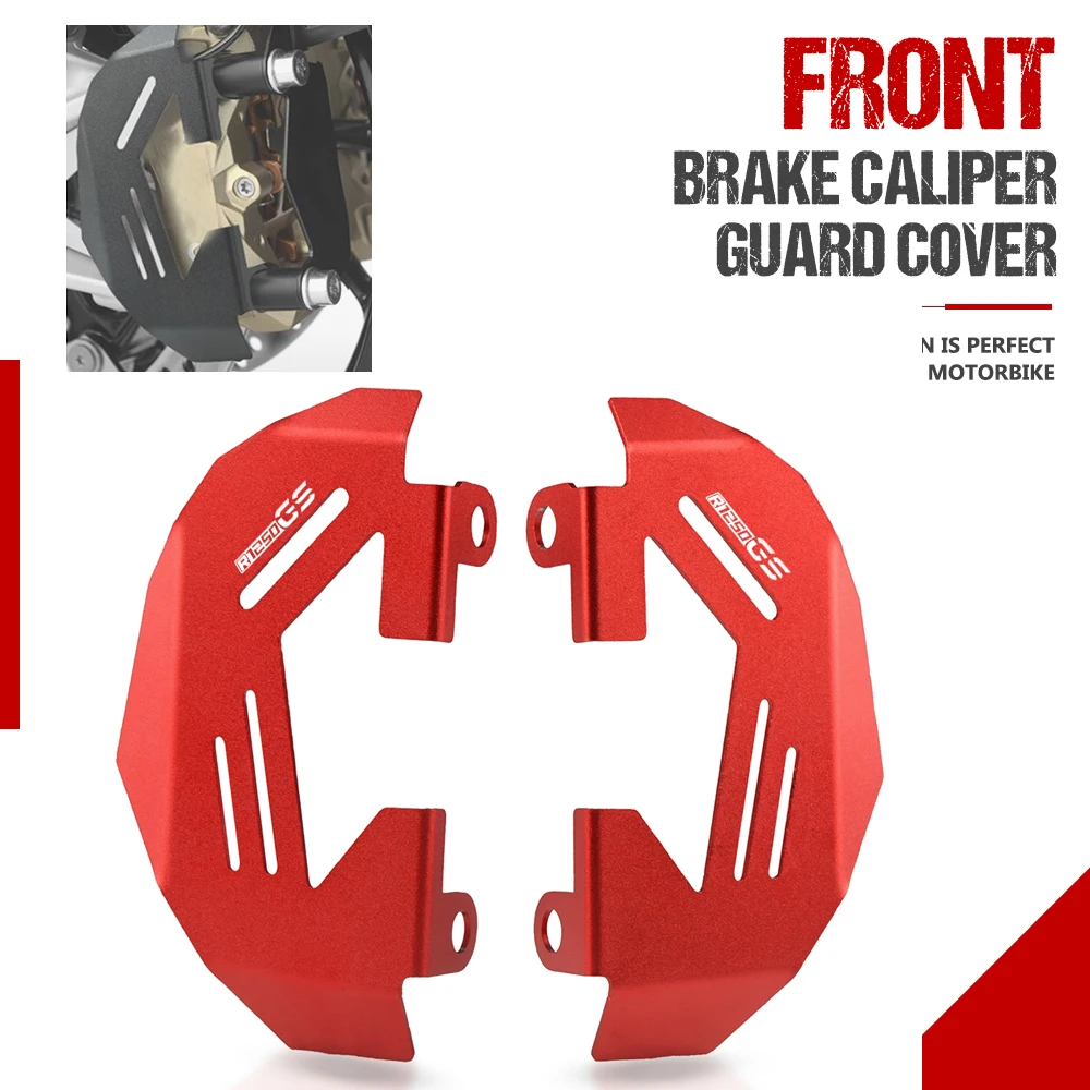 

For BMW R 1250 GS R1250GS ADV GSA Adventure 2018 2019 2020 CNC Motorcycle Front Brake Caliper Cover Guard Disc Brake Calipers