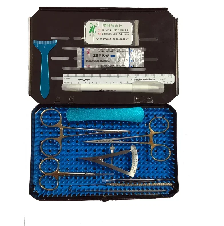 Набор из 12 хірургических инструментов для blepharoplasty хирургические инструменты