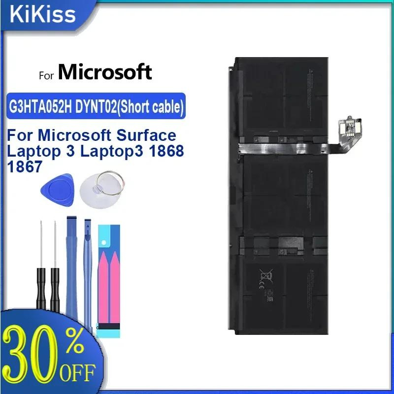 Сменный аккумулятор 6041 мАч G3HTA052H DYNT02 G3HTA057H для Microsoft Surface 3 186 1867