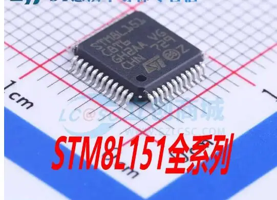 Фото STM8L151C8T6 K6T6 G6U6 K4T6 C6T6 C8U6 новый оригинальный подлинный продукт, 10 шт./лот №1