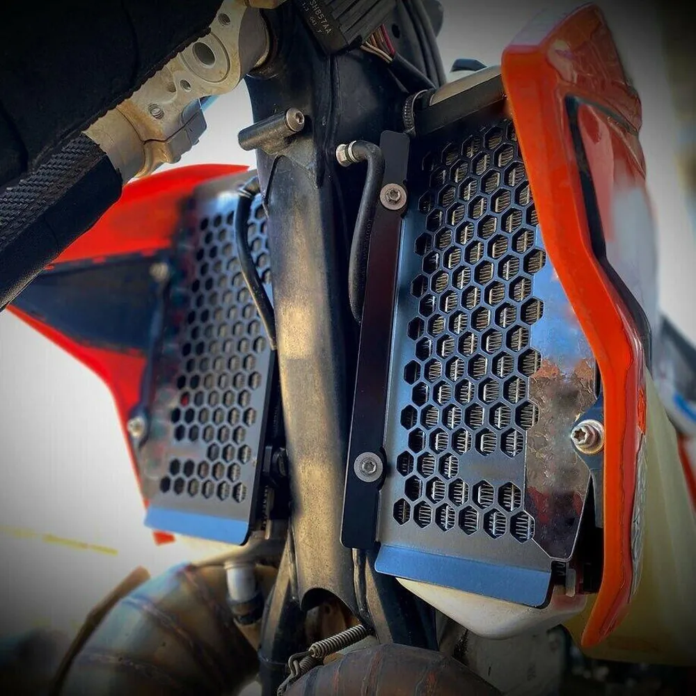 Фото Для Husqvarna TE TC TX FE FX FC 2T 4T 125 250 300 350 450 501 2019-2021 2022 2023 2024 2025 2026 Защитная крышка решетки радиатора №1