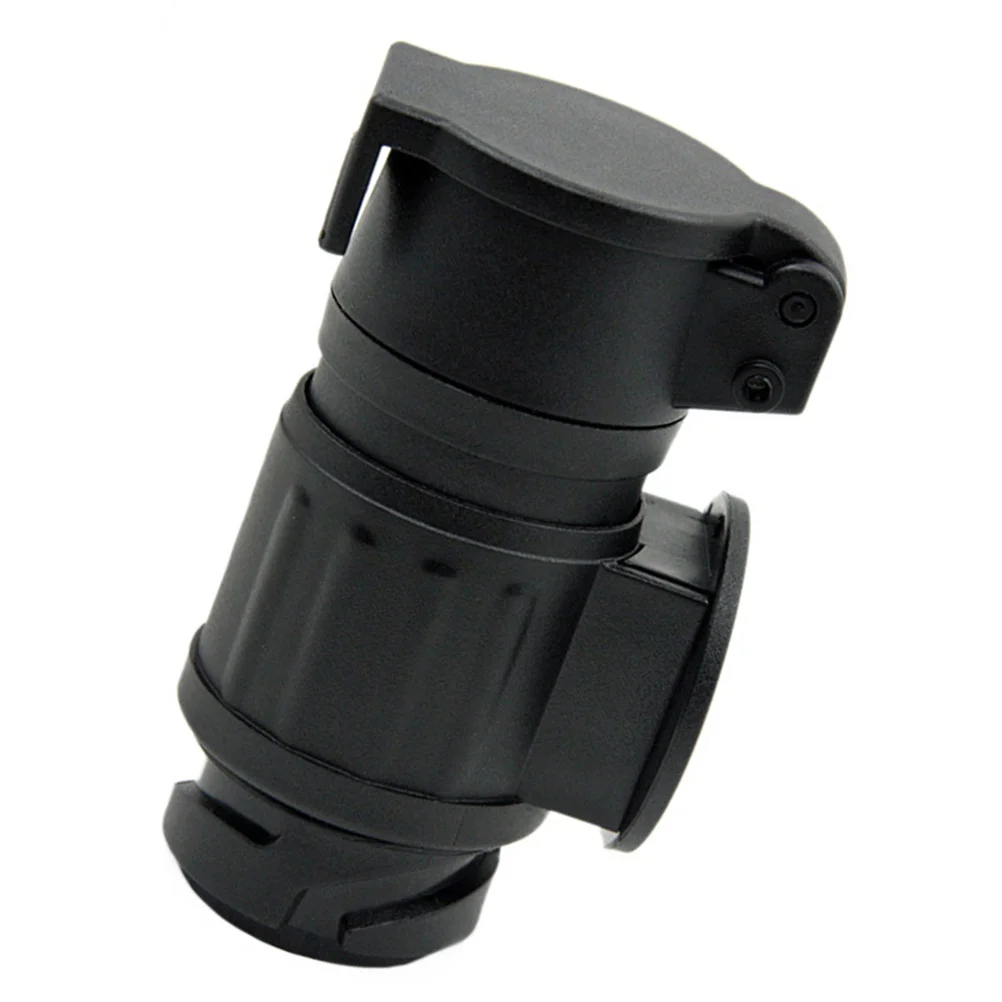 

1 Pc Trailer Adapter Plug 13 To 7 Pin Adapter Converter for Trailer Caravan Truck