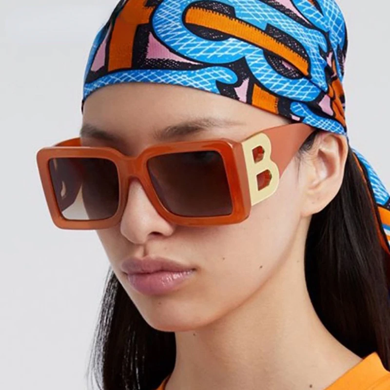 

Fashion Trending products Sunglasses Women Classic Big Frame B Sun Glasses For Female Trendy Outdoor Eyeglasses Shades UV400 tre