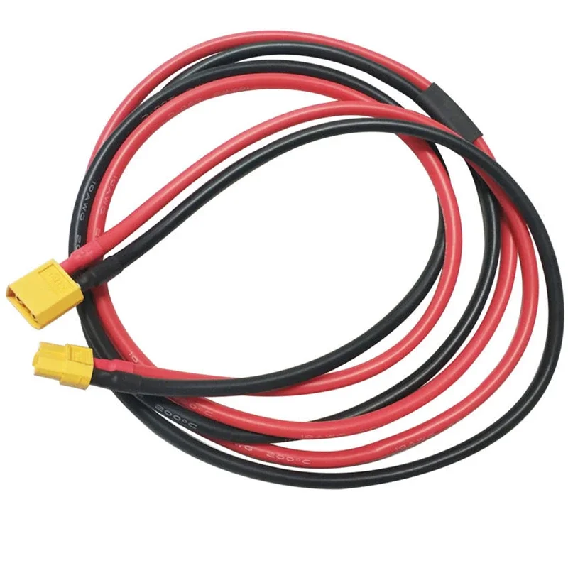 Переходник с разъемом папа и мама силиконовым проводом 14AWG