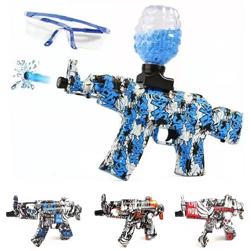 

CS AK-47 Electric Shooting Water Gun Toy Battle Game Nerf Gun 20000 Pcs Gel Bullet Ball Shoot Weapon Guns Toys for Children Gift