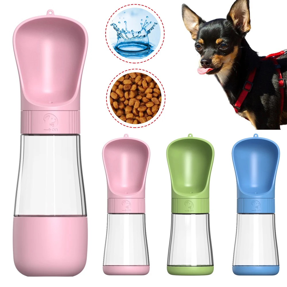 

Walking For Chihuahua 1 Water 2 Bottle Outdoor Bowls Drinking Cats Pet Large Small Feeder Dog Dogs In Portable Puppy Supplies