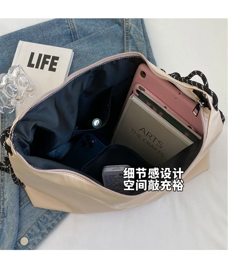 Новая сумка для поездок нейлоновая ткань вместительная студентов классная на