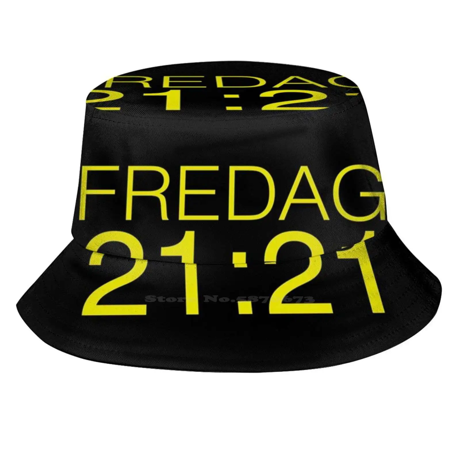 Fredag Uv Protection Foldable Bucket Hats Women Men Fredag 21 21 Time Alt Er Love Tv Series Even Evak Henrik Henkeholm Isakyaki