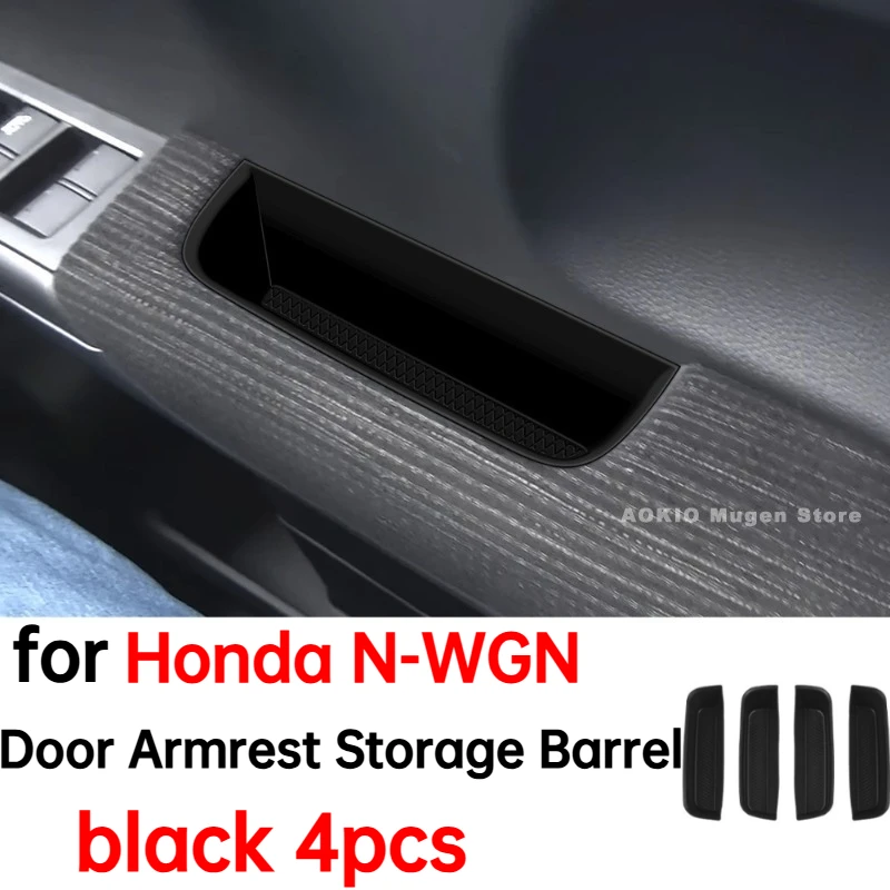 

Дверной подлокотник автомобиля, бочка для хранения, дверная ручка, контейнер-держатель для Honda N-WGN, аксессуары для интерьера 2019-2023 2024 2025