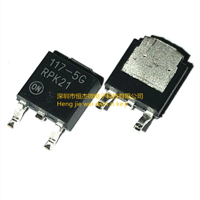 

5pcs/lot new original NCP1117DT50RKG 117-5G 5.0V three-terminal voltage regulator SMD TO-252