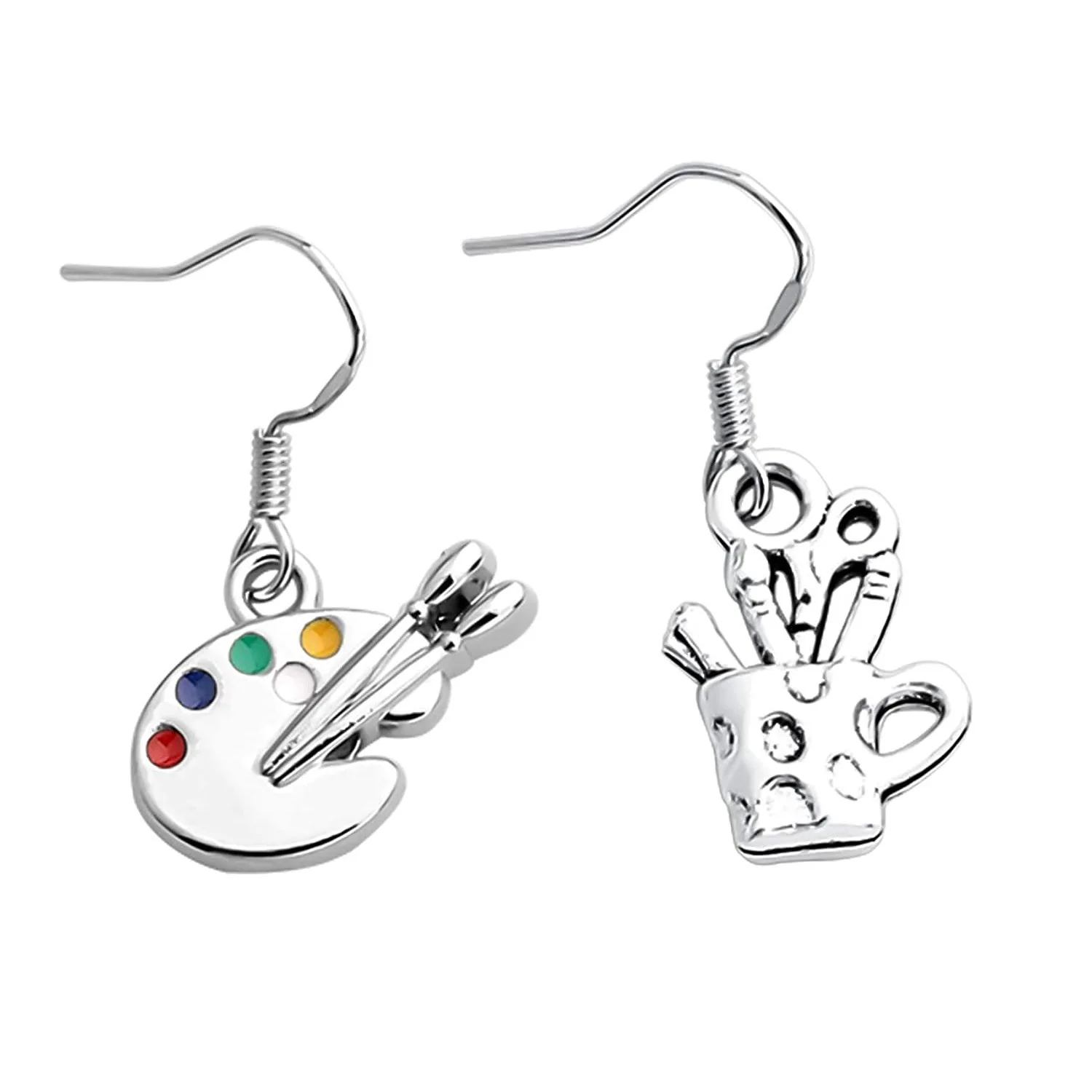 

Palette Brush Holder Artist Painter Fine Art Painting Student Teacher Palette Gift Drawing Pad Earrings