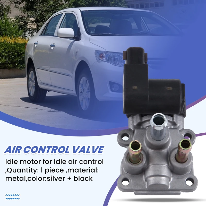 136800-1060 22270-16090 клапан управления холостым двигателем для Toyota Corolla 2227016090 1368001060