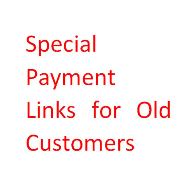 1 специальная ссылка на оплату для старых клиентов |