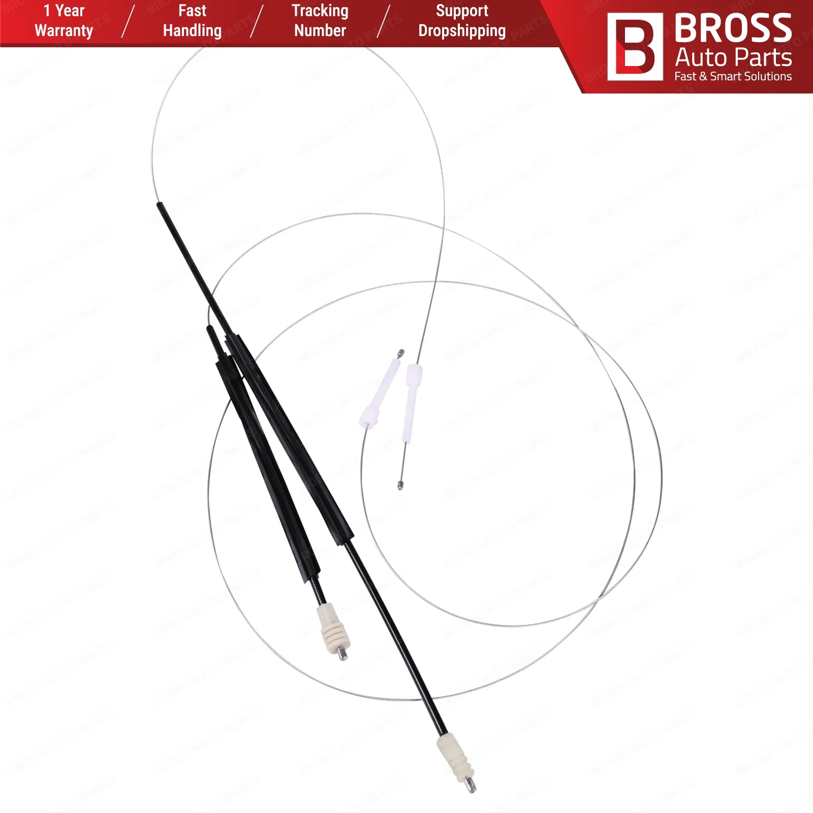 Bross автозапчасти BWR1050 электрическая мощность регулятор окна Ремонтный комплект