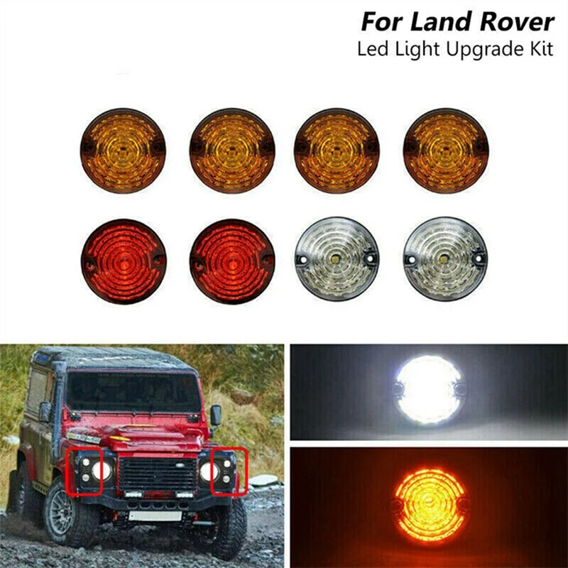 

Автомобильная полная фотовспышка, обновленный комплект для замены для Land Rover Defender 90-16 90/110 83-90