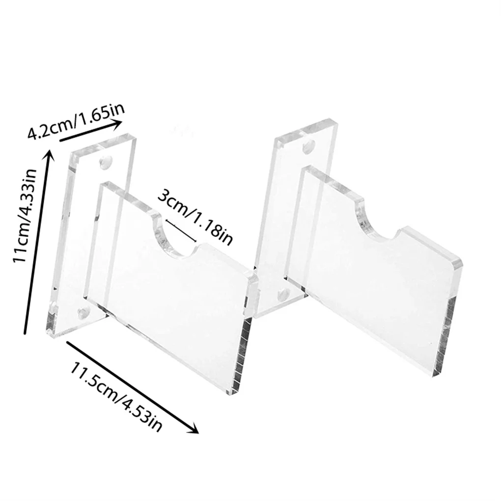 1 Набор стойка для клюшек хоккея акриловая полка хранения прочные держатели