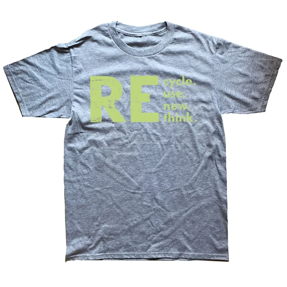 Футболка с защитой окружающей среды подарок для мужчин и женщин хлопковая