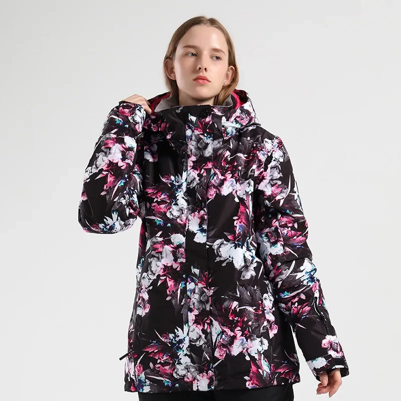 Женская водонепроницаемая куртка для сноуборда цвет в ассортименте