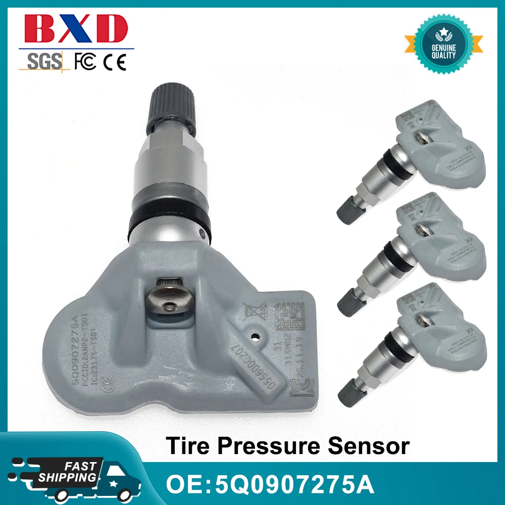 1/4 шт. OEM 5Q0907275A TPMS датчик для Audi RS3 SQ7, Porsche Boxster