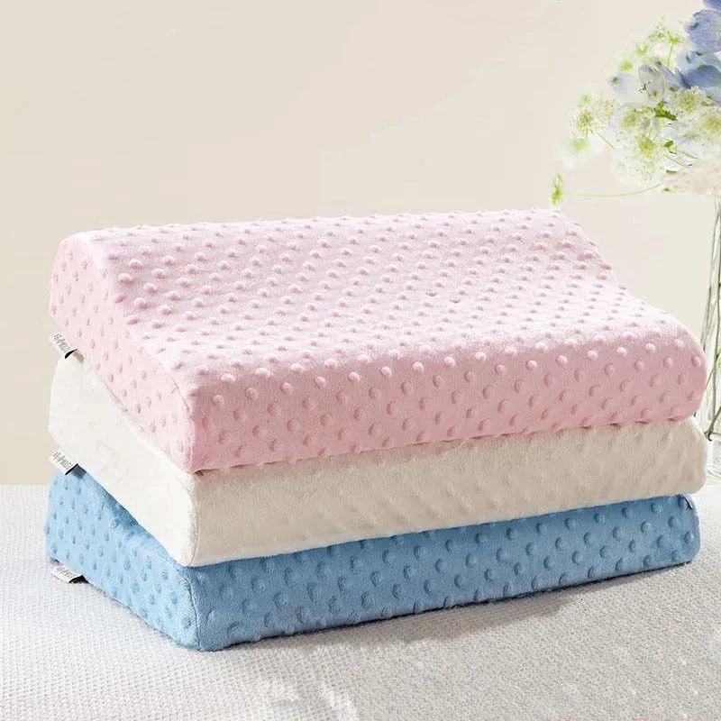 Children Memory Foam Pillow Baby Cervical Spine Head Protect Support Cushion Adult Massage Pillow Student Dormitory Sleep Pillow