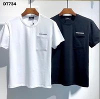 2022 dsquared2 high street fashion new mens print short sleeve dt734