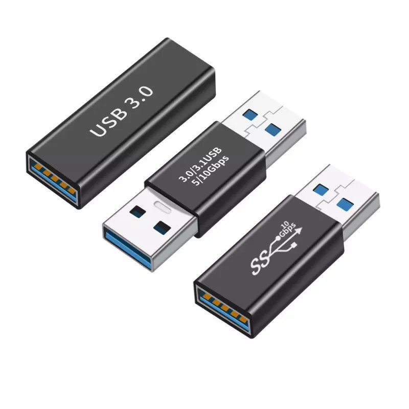 

1 шт. USB 3,0 соединитель мужской/женский Супер Скоростной USB 3,0 соединитель удлинитель Соединительный преобразователь