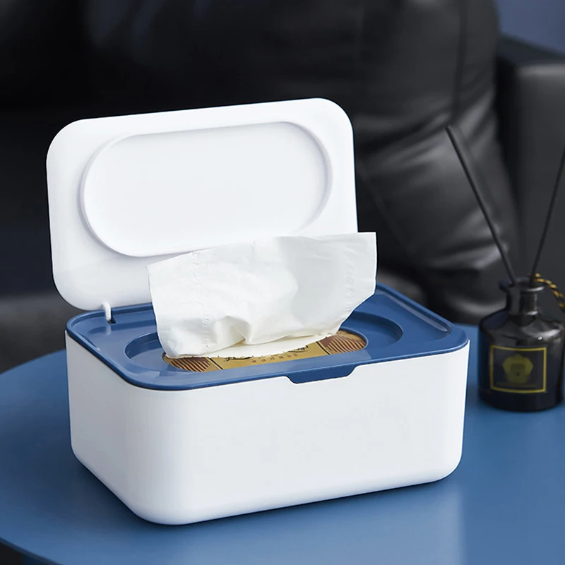 

1PC Wipes Dispenser Case Plastic Wet Tissue Box With Lid Baby Wipes Napkin Storage Box