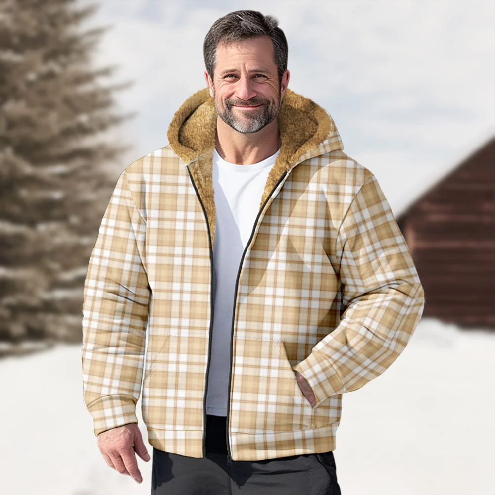 Мужские зимние куртки пальто модная винтажная хлопковая одежда в клетку