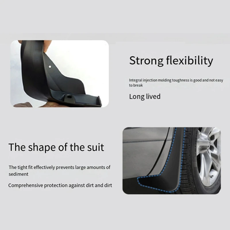 Брызговики для Cadillac LYRIQ 2022-2024 брызговики от грязи запасные части